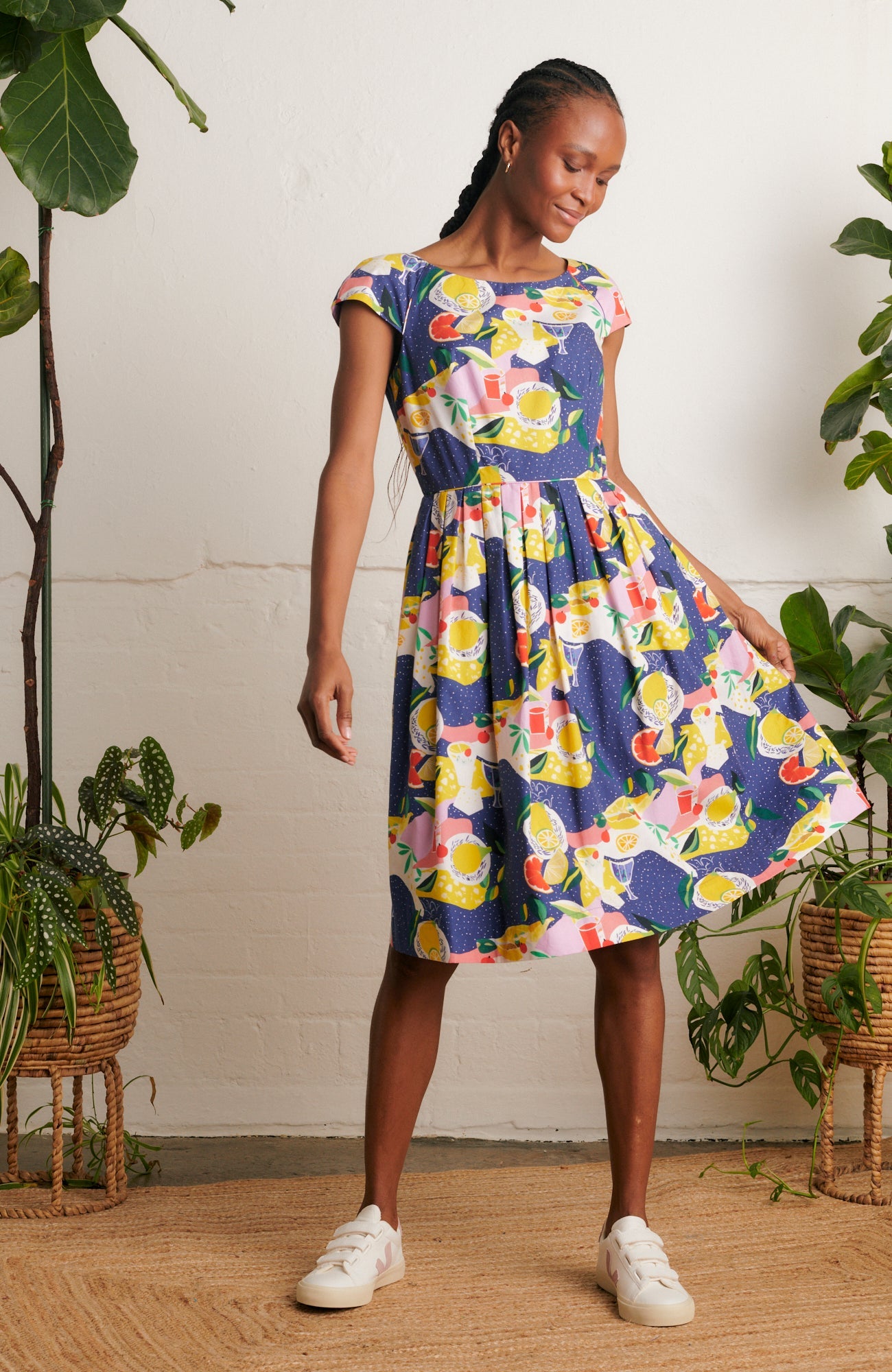 Image of CLAUDIA PICNIC PARTY DRESS - NON RETURNABLE SAMPLE SAMPLE SALE - Dress