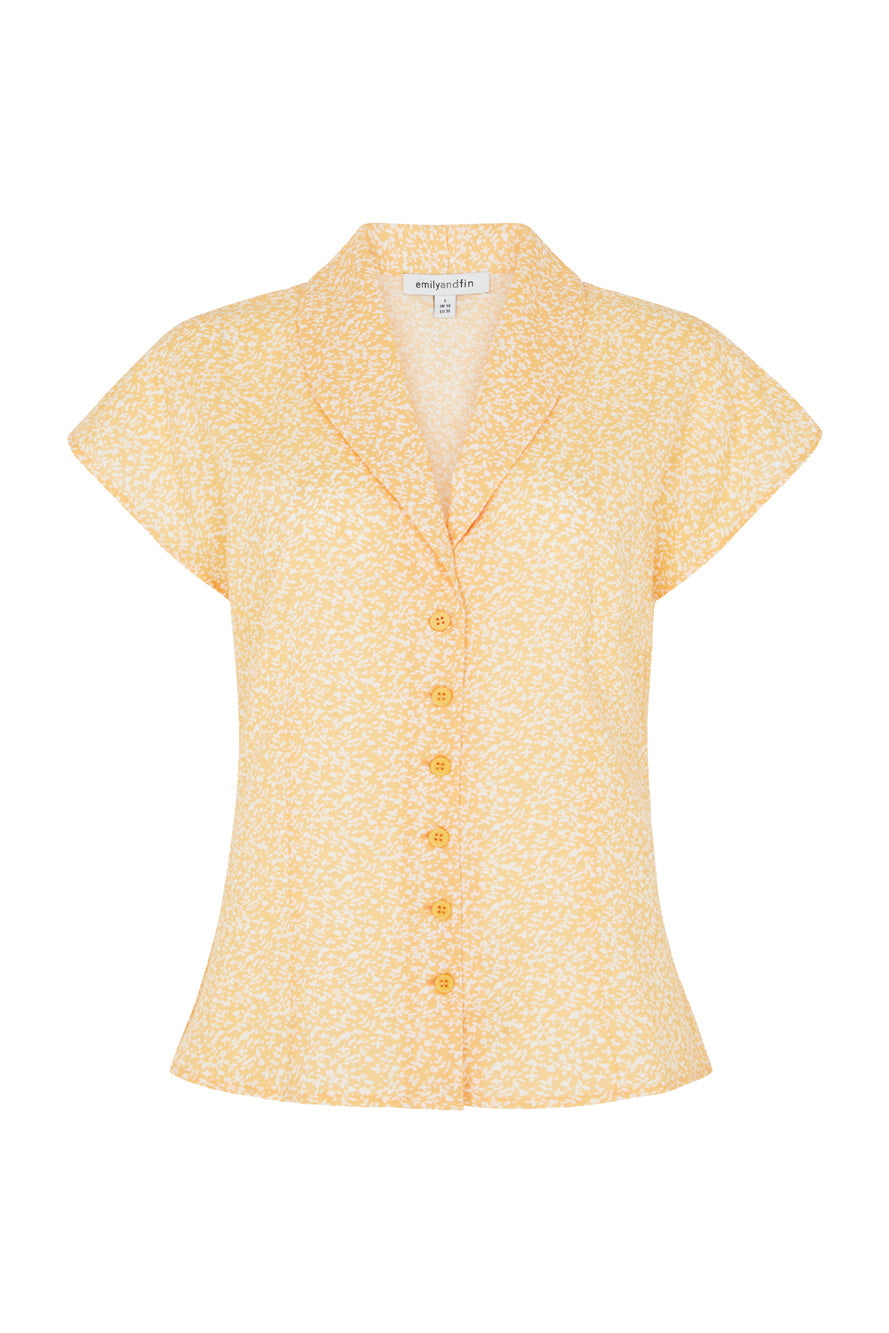 Image of EVIE DARJEELING DITSY BLOUSE - NON RETURNABLE SAMPLE SAMPLE SALE - Top