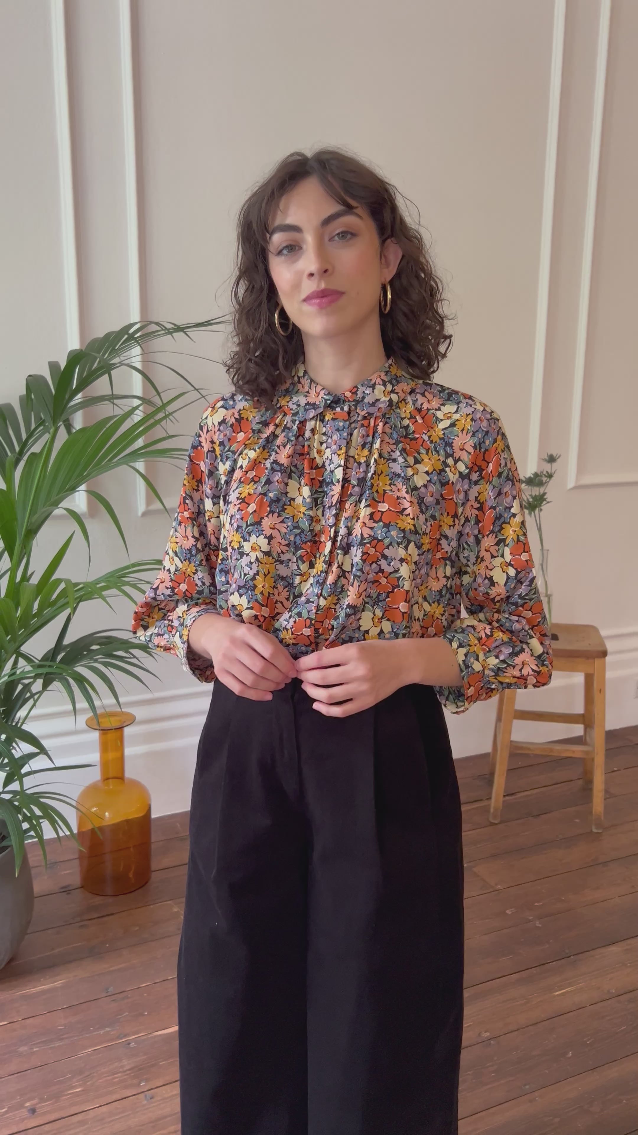 Gwen Garden Floral Blouse