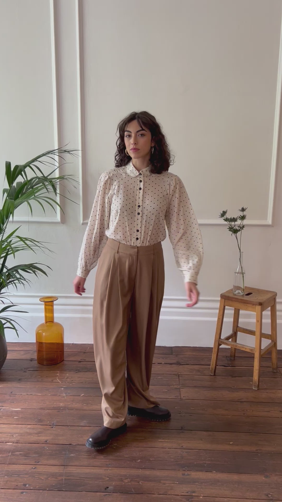 Mabel Toasted Marshmallow Trouser