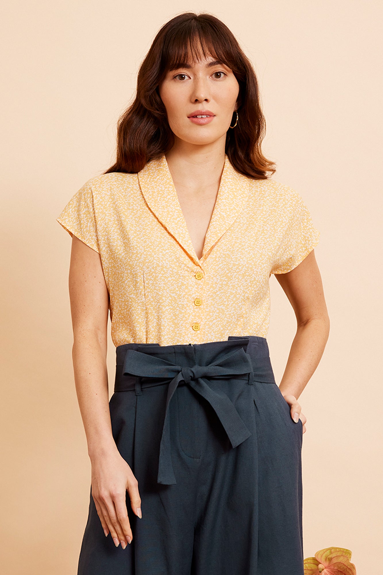 Image of Evie Darjeeling Ditsy Blouse Spring/Summer 2023 - Top